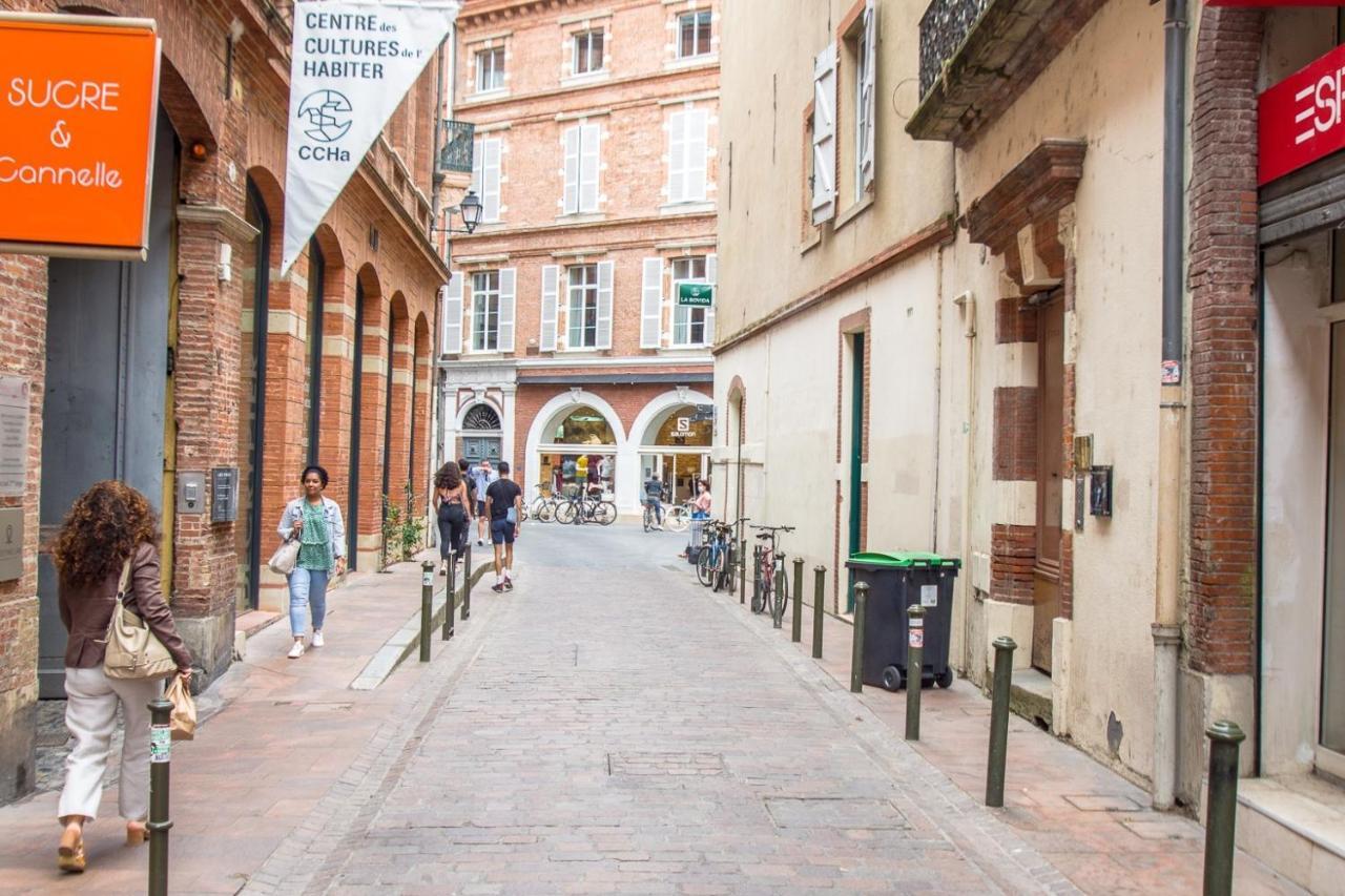 Le Petit Capitole - Studio Renove A 2 Pas Du Capitole Toulouse Exterior foto